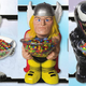 Illustration for article titled Hilariously Creepy Statues Of Marvel Heroes Will Help You Dish Out Candy